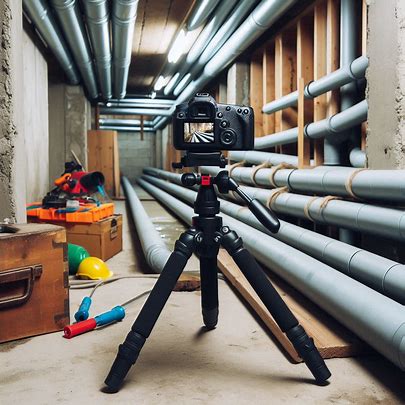 capturing pipe installation
